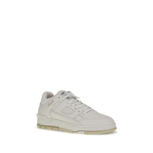 Axel Arigato White Calf Leather Bos Taurus Low Top Sneakers by Axel Arigato