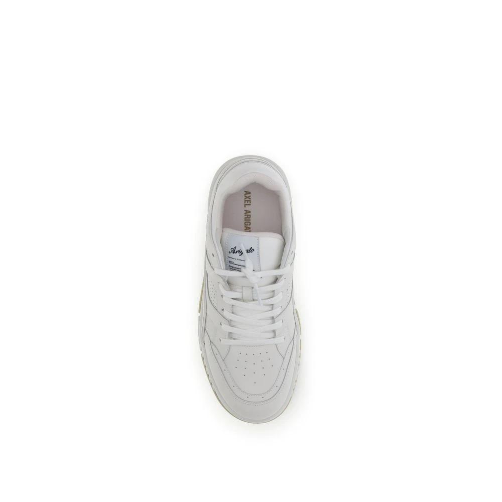 Axel Arigato White Calf Leather Bos Taurus Low Top Sneakers by Axel Arigato