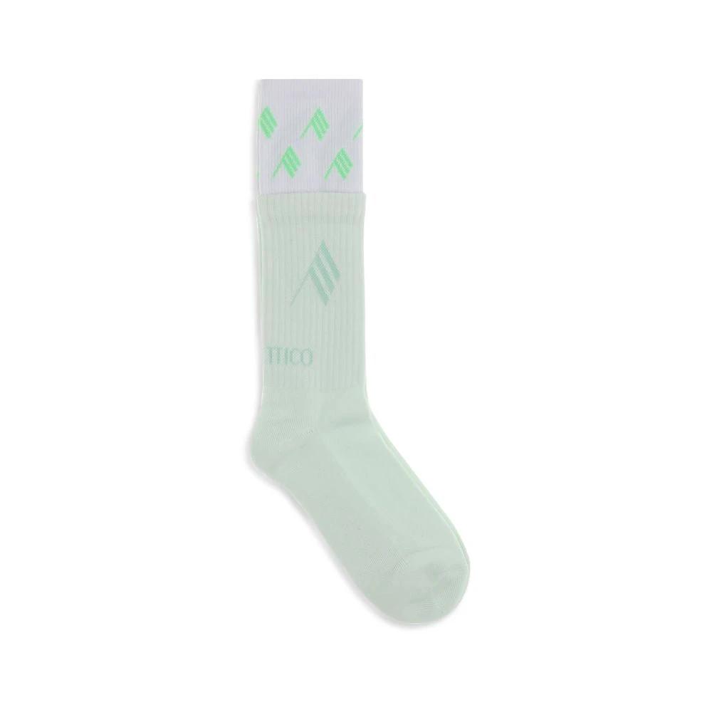 The Attico Bicolor Cotton Socks by The Attico