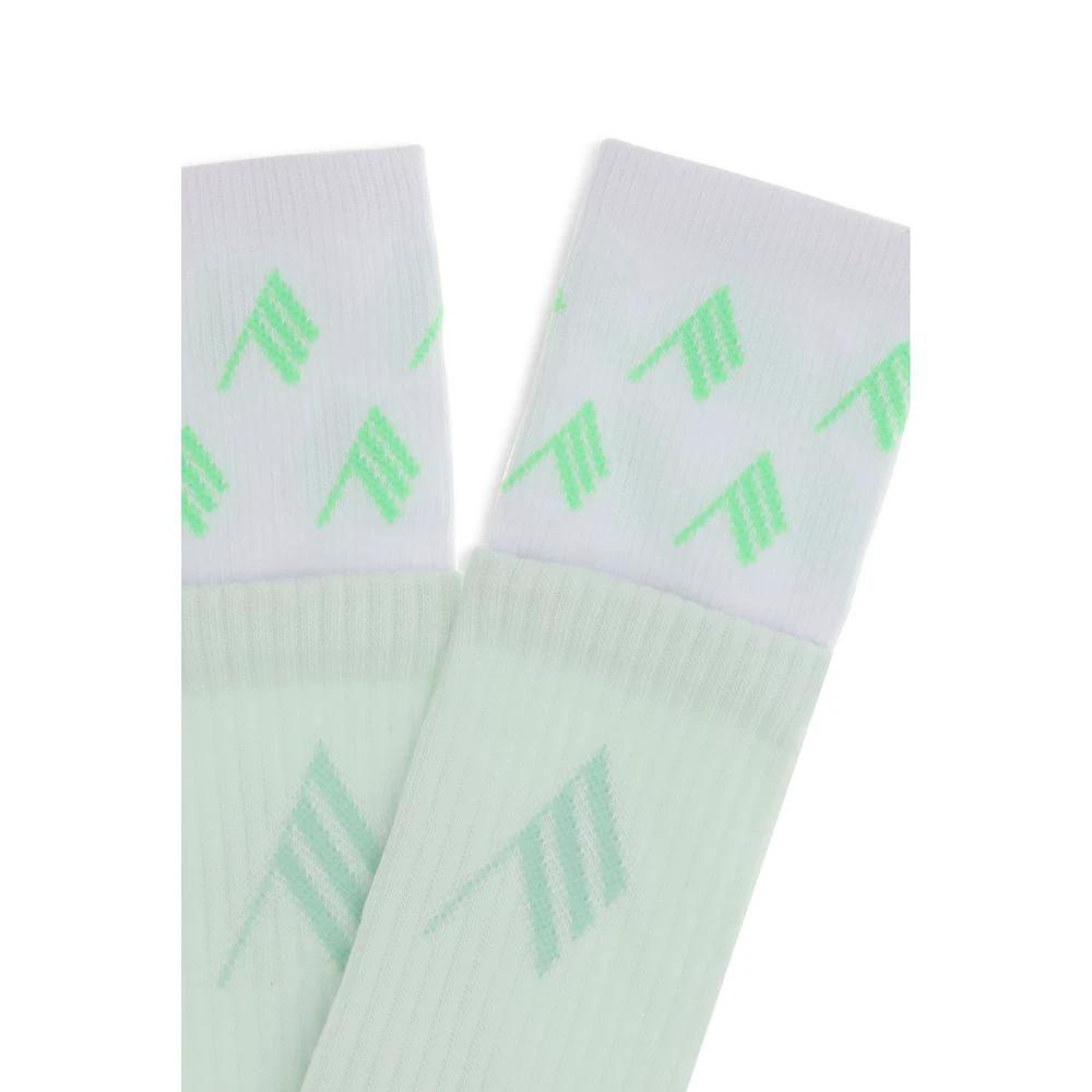 The Attico Bicolor Cotton Socks by The Attico