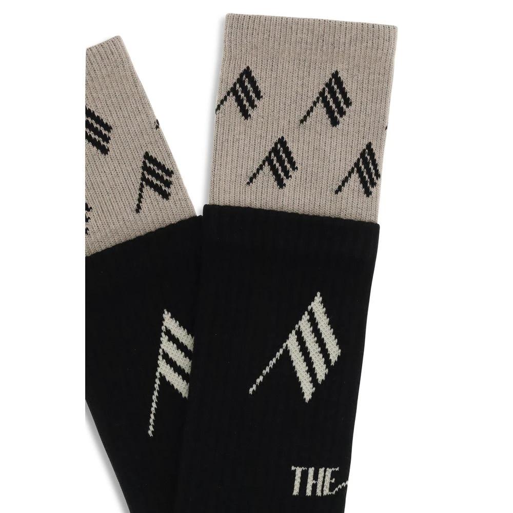 The Attico Black Cotton Socks by The Attico