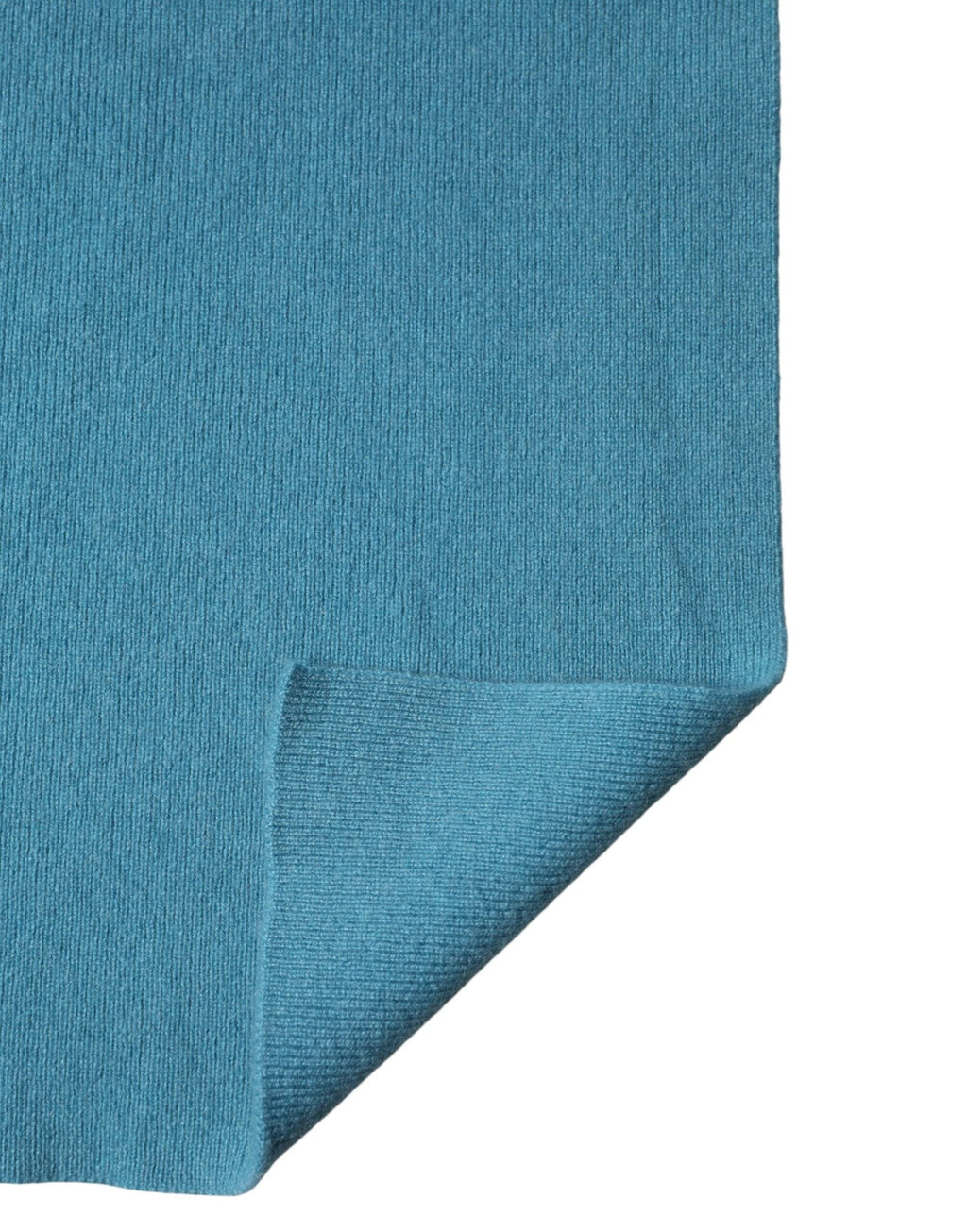 Dolce & Gabbana Blue Cashmere Knit Neck Wrap Shawl Scarf by Dolce & Gabbana