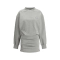 The Attico Gray Cotton Casual Dress by The Attico