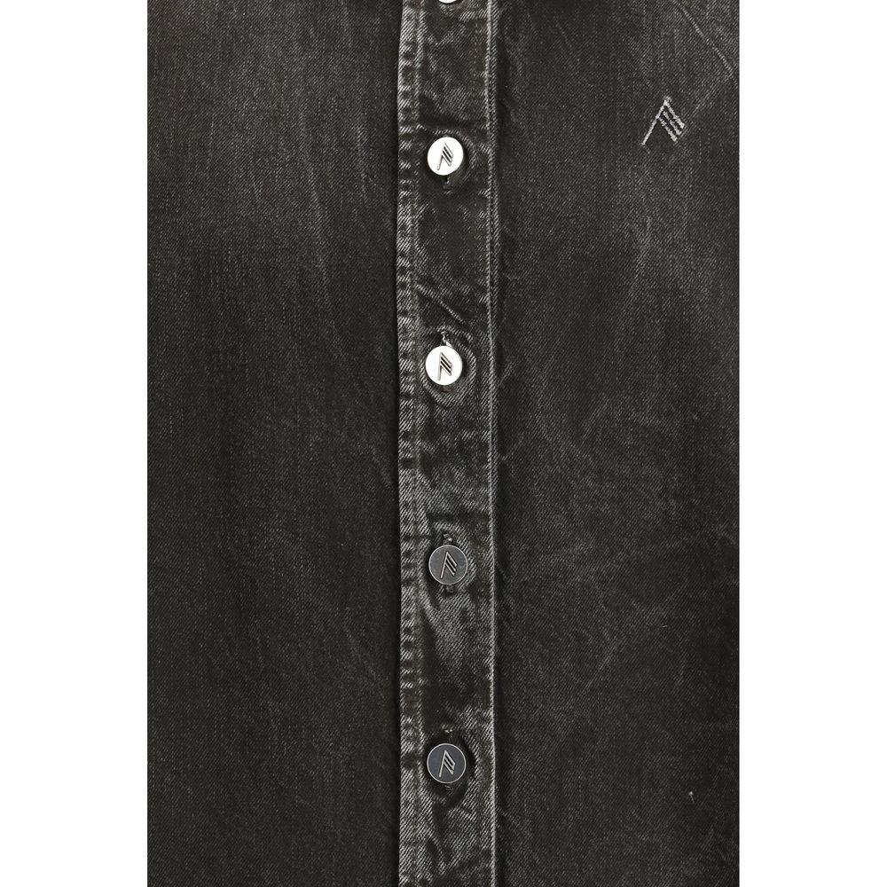 The Attico Black Denim Shirt by The Attico