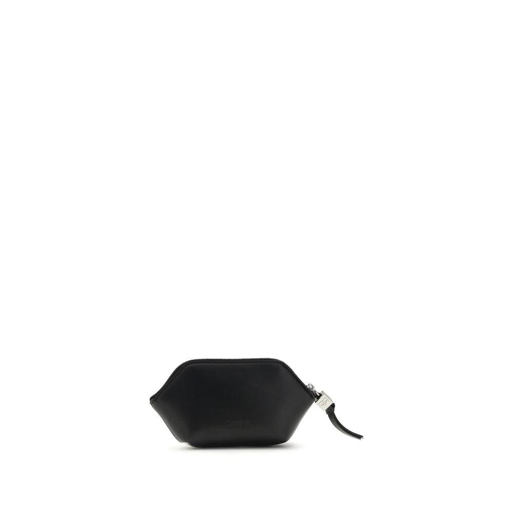 Ganni Black Polyester Wallet by Ganni