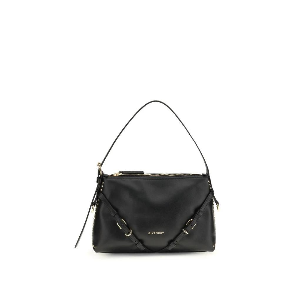 Givenchy Black Calf Leather Bos Taurus Shoulder Bag by Givenchy