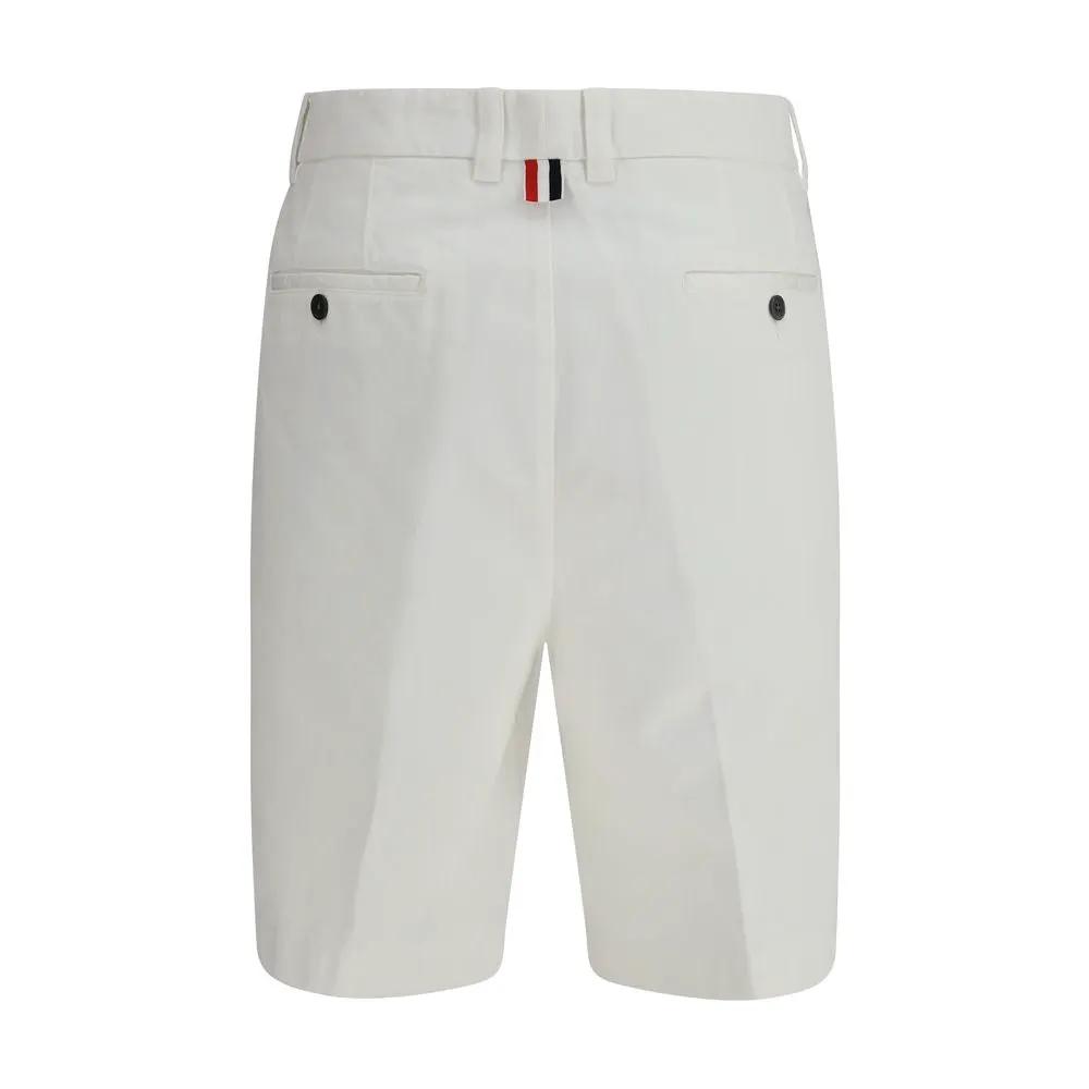 Bermudas blancs en polyester Thom Browne