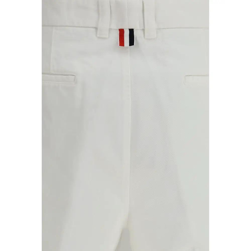Bermudas blancs en polyester Thom Browne