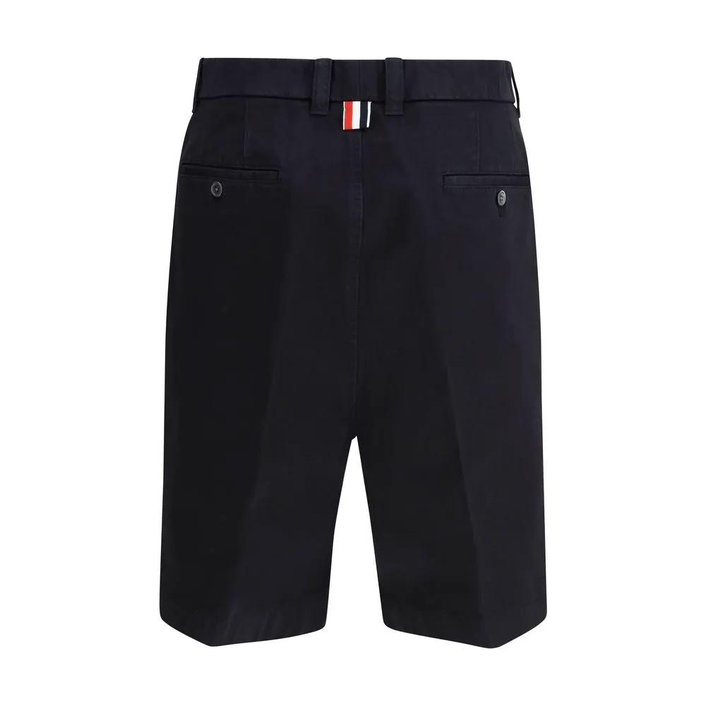 Bermuda bleu en polyester Thom Browne