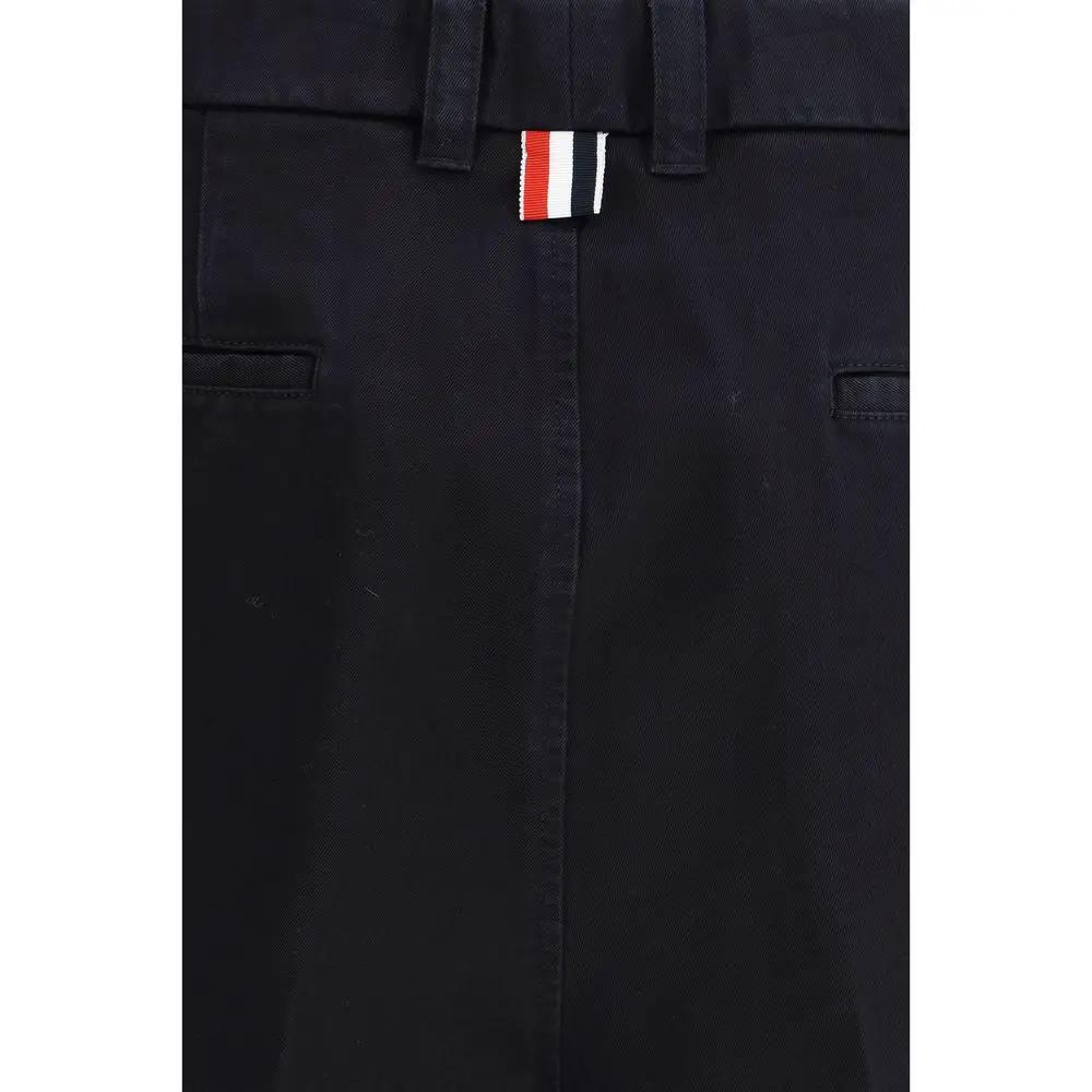 Bermuda bleu en polyester Thom Browne