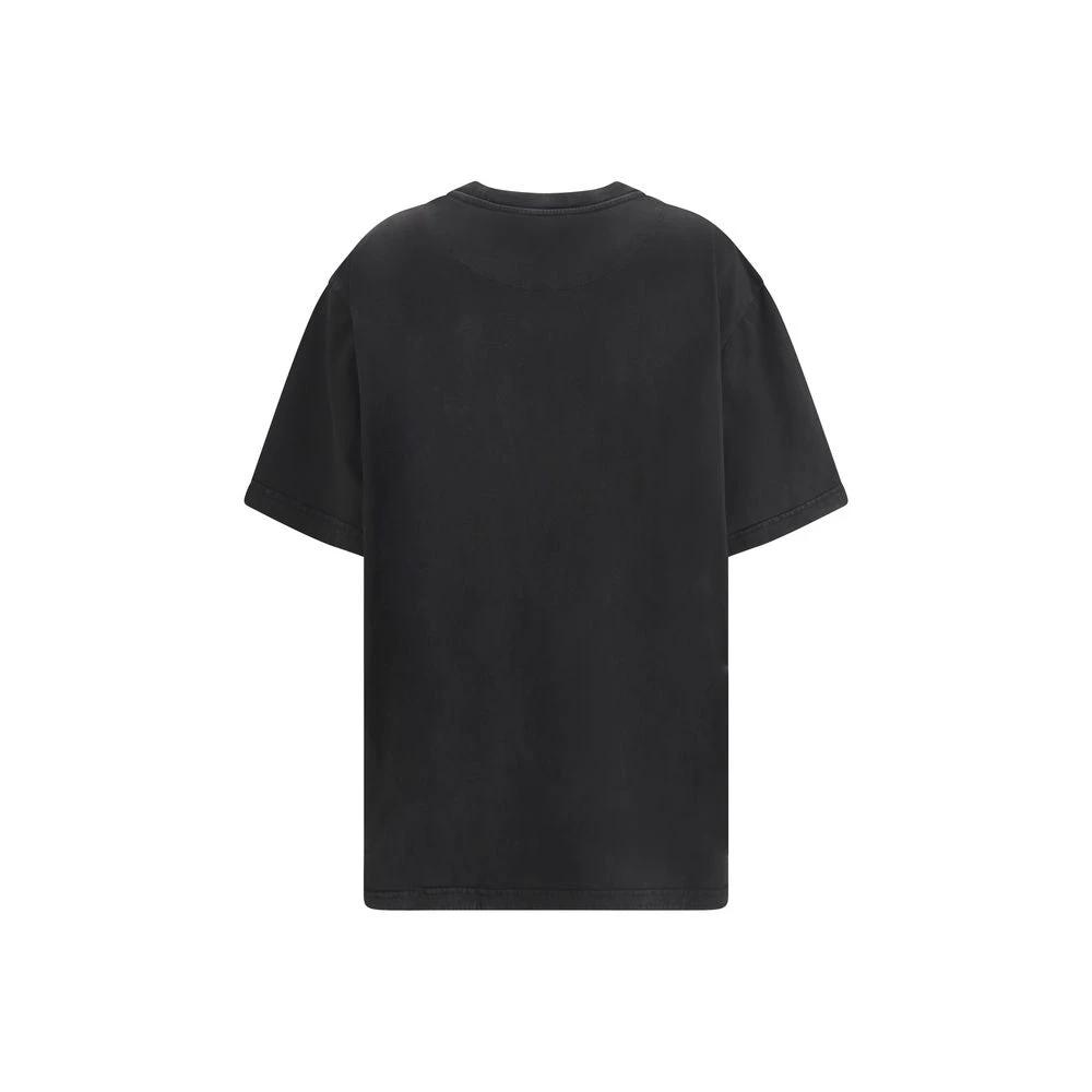 The Attico Black Cotton T-Shirt by The Attico