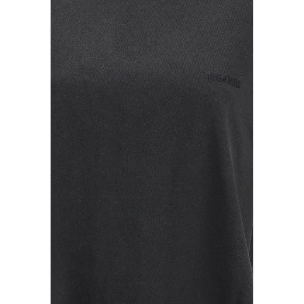 The Attico Black Cotton T-Shirt by The Attico