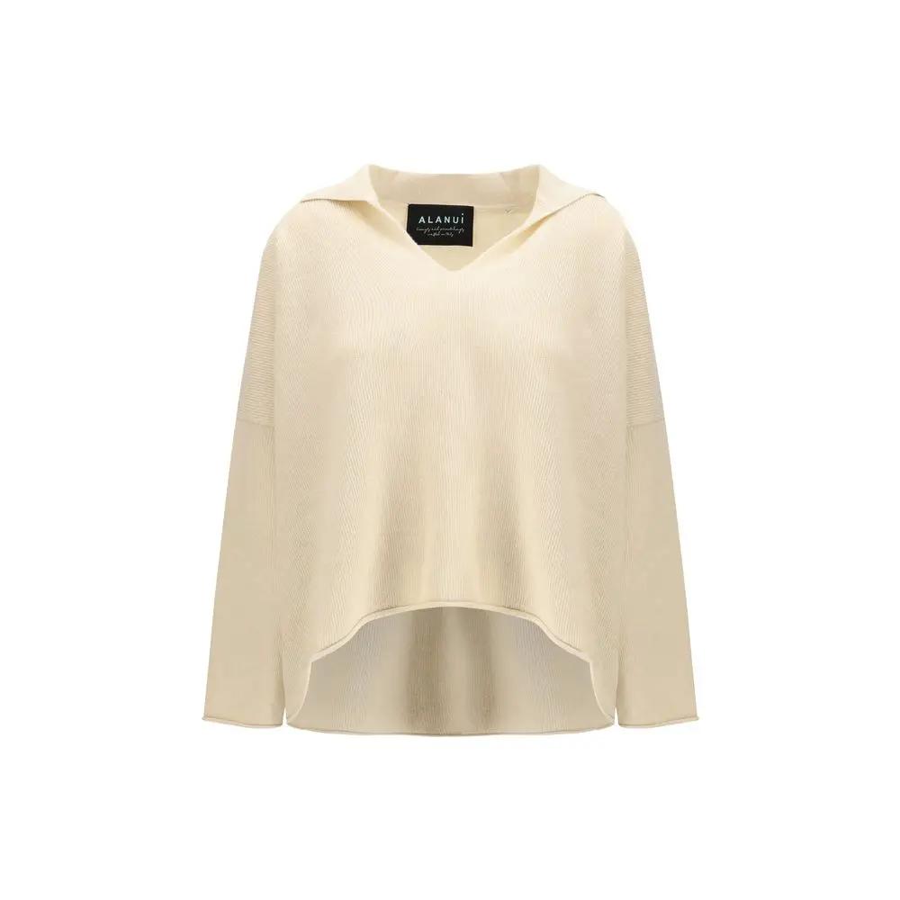 Alanui Beige Cashmere Sweater