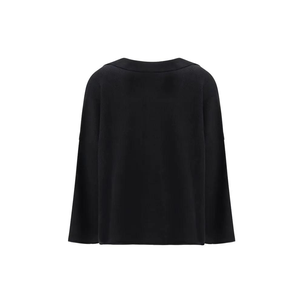 Alanui Black Cashmere Sweatshirt