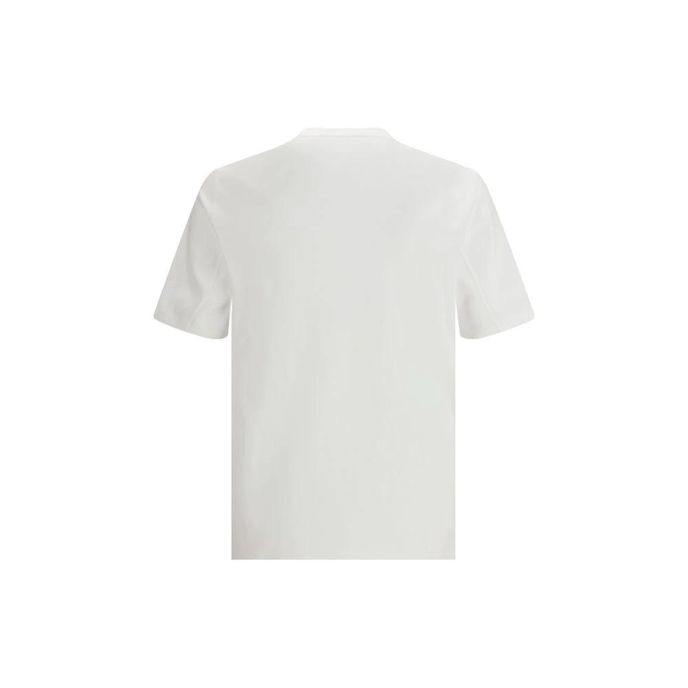 Brunello Cucinelli White Cotton T-Shirt by Brunello Cucinelli