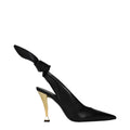 Escarpins Givenchy en cuir noir à talons hauts