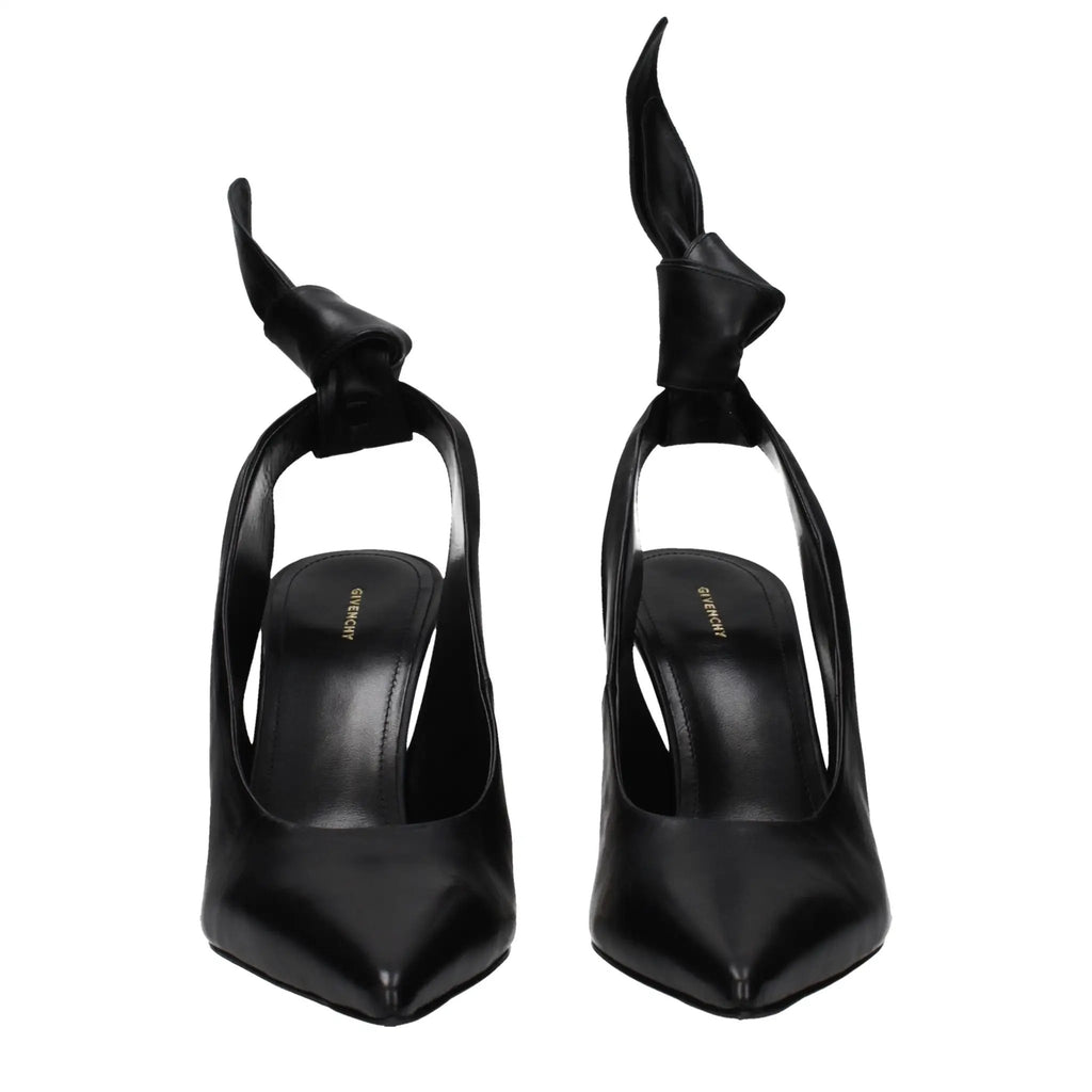 Escarpins Givenchy en cuir noir à talons hauts