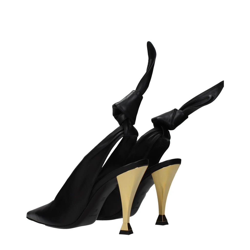 Escarpins Givenchy en cuir noir à talons hauts