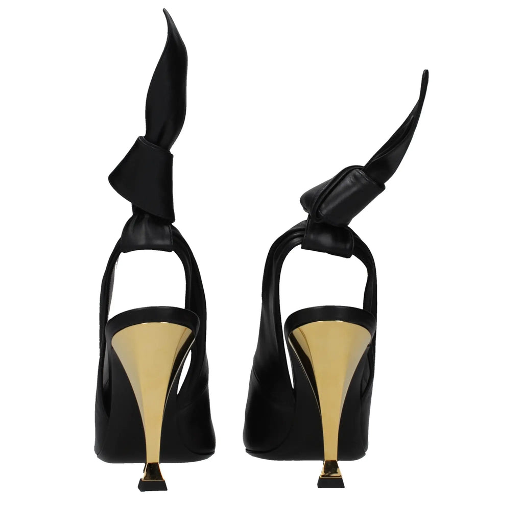 Escarpins Givenchy en cuir noir à talons hauts