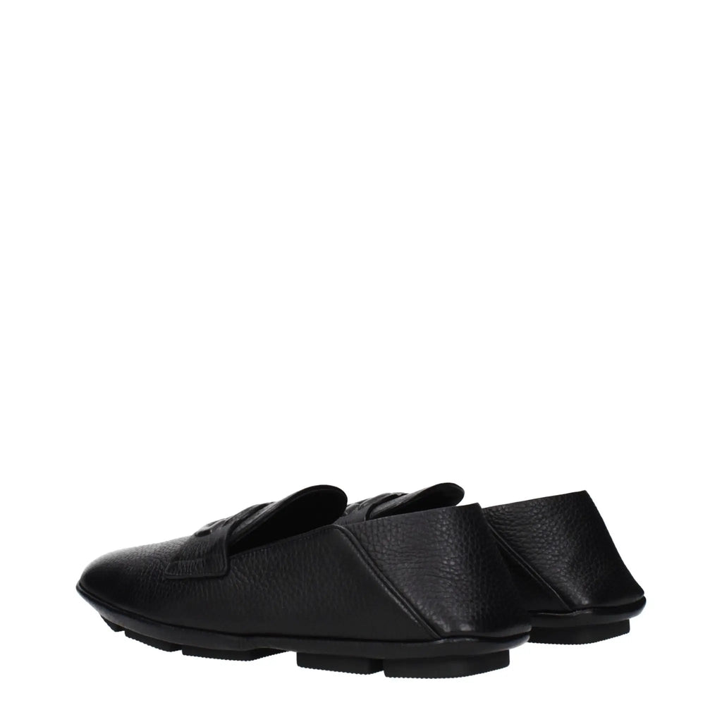 Mocassins Dolce &amp; Gabbana en cuir noir