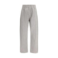Ganni Gray Cotton Casual Pants by Ganni