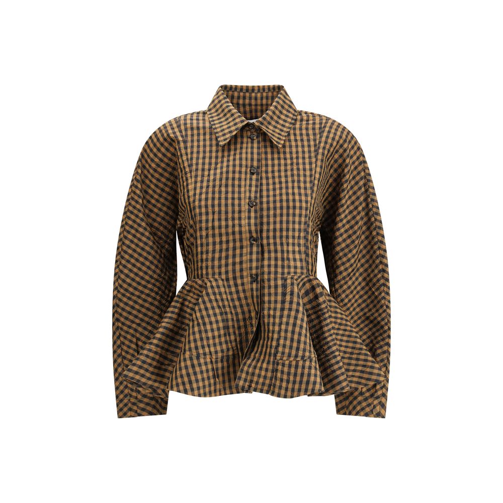 Blouse Ganni multicolore en polyester