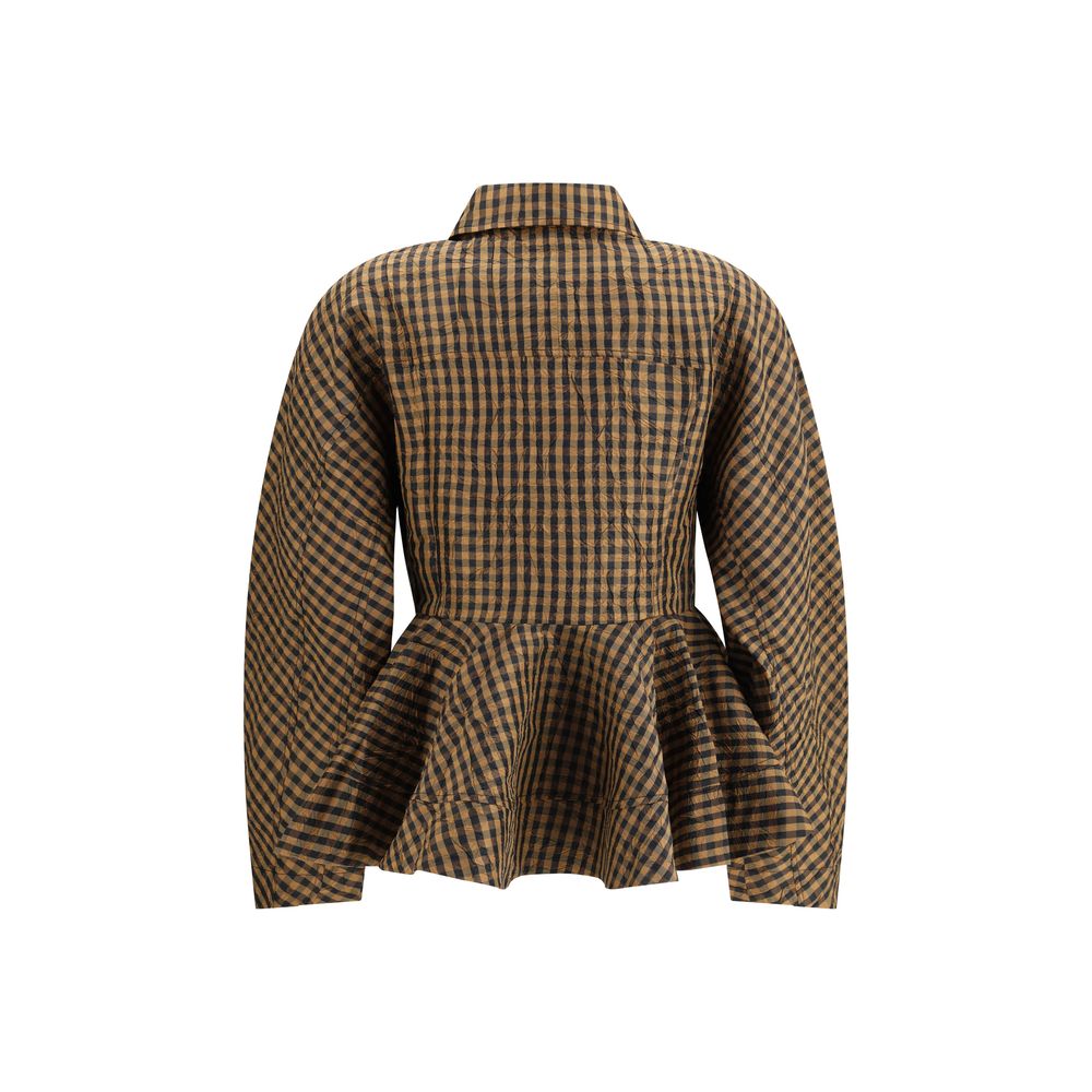 Blouse Ganni multicolore en polyester