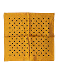Dolce & Gabbana Orange Polka Dot Square Handkerchief Scarf by Dolce & Gabbana
