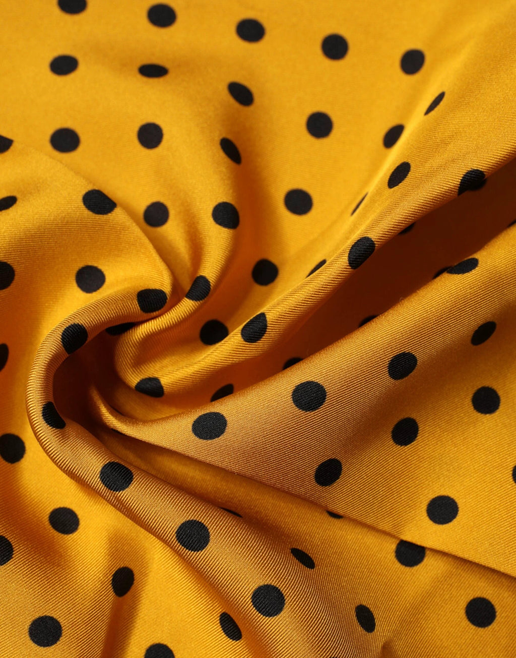 Dolce & Gabbana Orange Polka Dot Square Handkerchief Scarf by Dolce & Gabbana