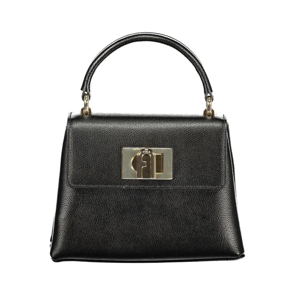 Furla Nero Leather Women Handbag Furla
