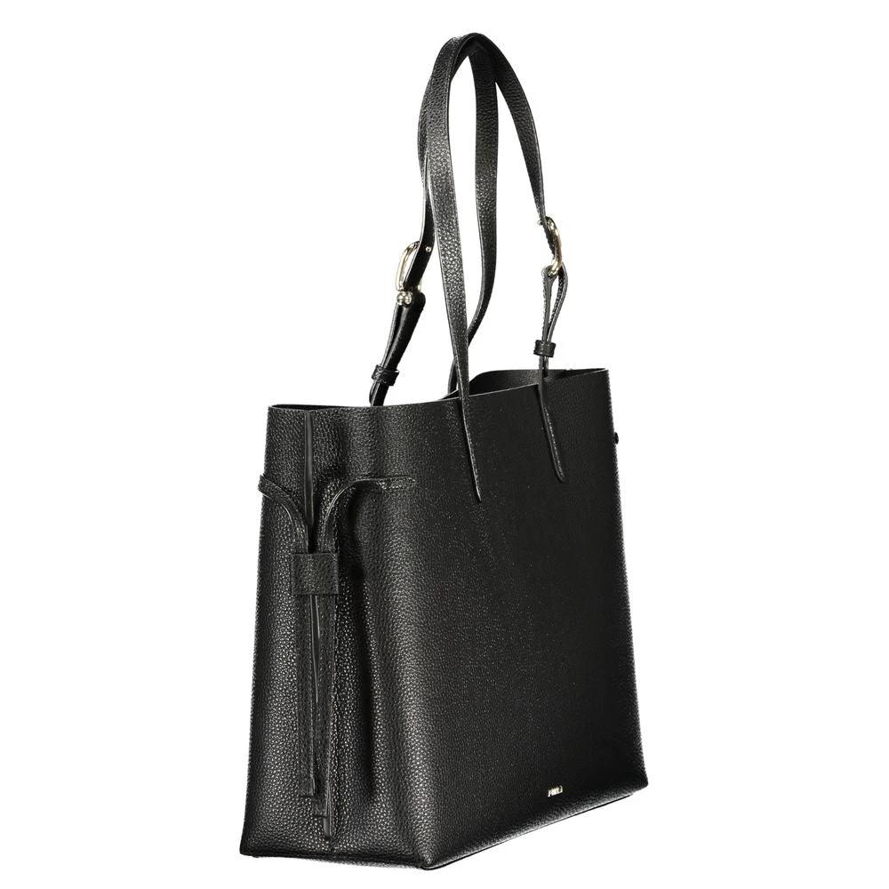 Sac à main Furla en cuir noir pour femme