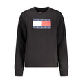 Sweat-shirt Tommy Hilfiger en coton noir pour femme