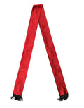 Dolce & Gabbana Red Silk Fringes Neck Wrap Foulard Scarf by Dolce & Gabbana