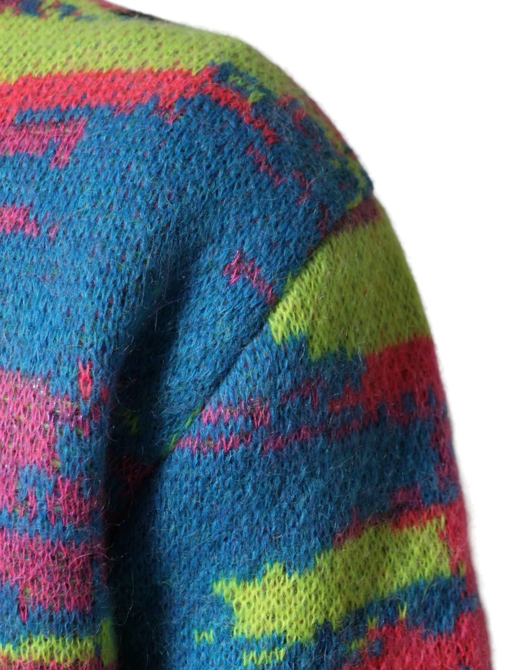 Dolce & Gabbana Multicolor Men Crew Neck Pullover Sweater by Dolce & Gabbana