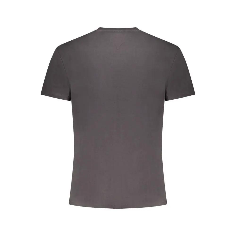 Tommy Hilfiger Grigio Cotton Men T-Shirt