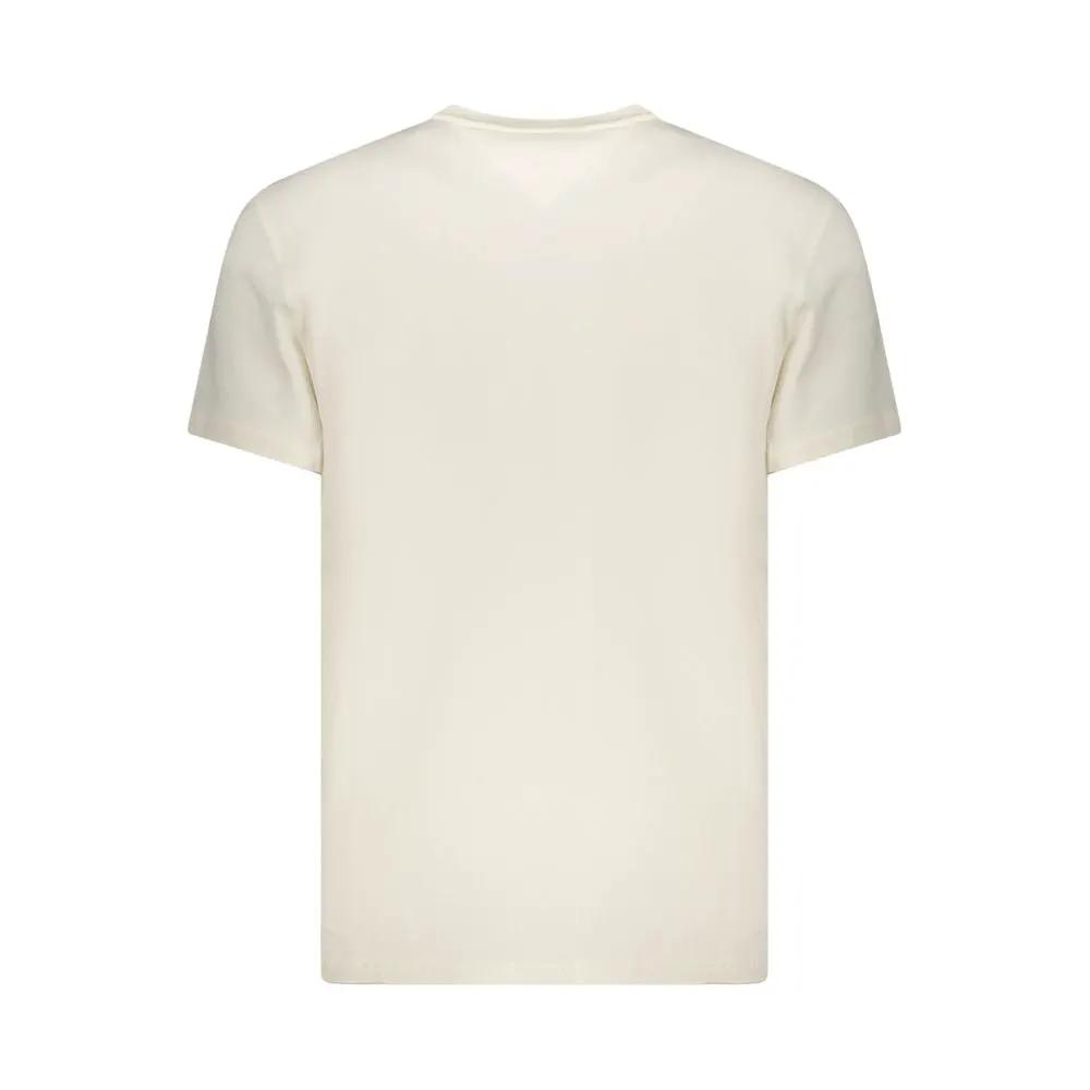 T-shirt homme Tommy Hilfiger Bianco en coton