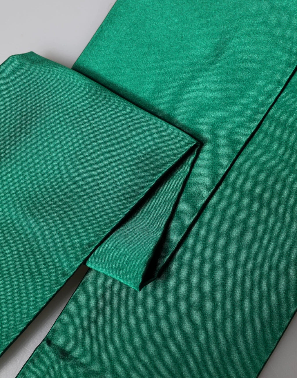 Dolce & Gabbana Green Silk Fringes Neck Wrap Foulard Scarf by Dolce & Gabbana
