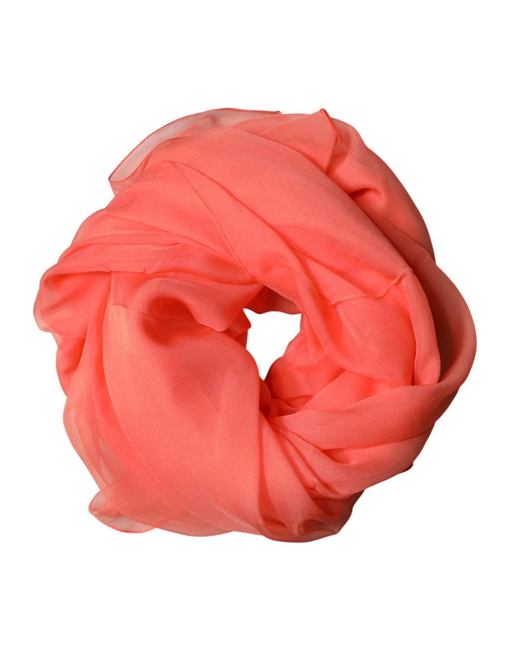 Dolce & Gabbana Orange Stole Silk Neck Wrap Shawl Men Scarf by Dolce & Gabbana