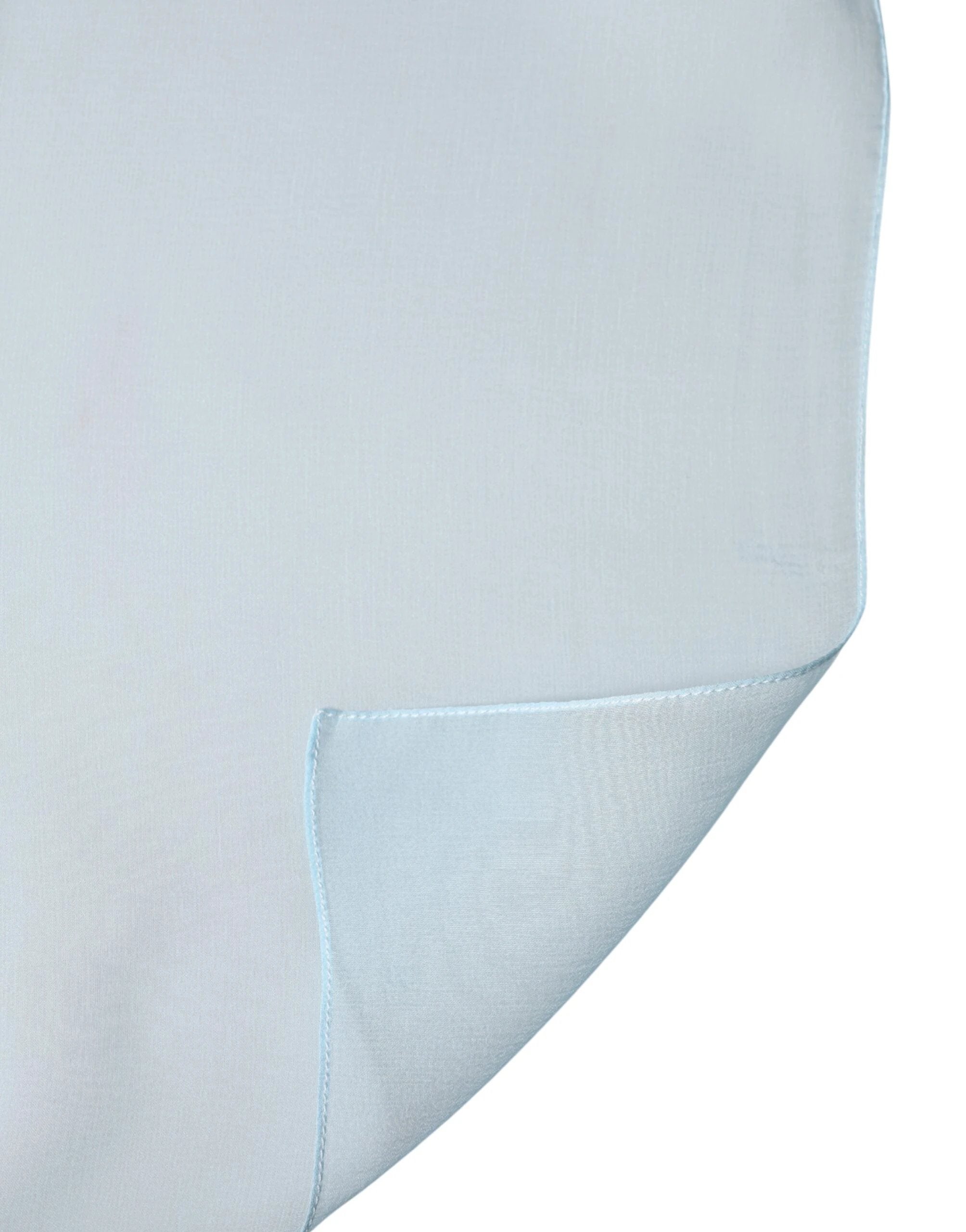 Dolce & Gabbana Light Blue Stole Silk Neck Wrap Shawl Scarf by Dolce & Gabbana