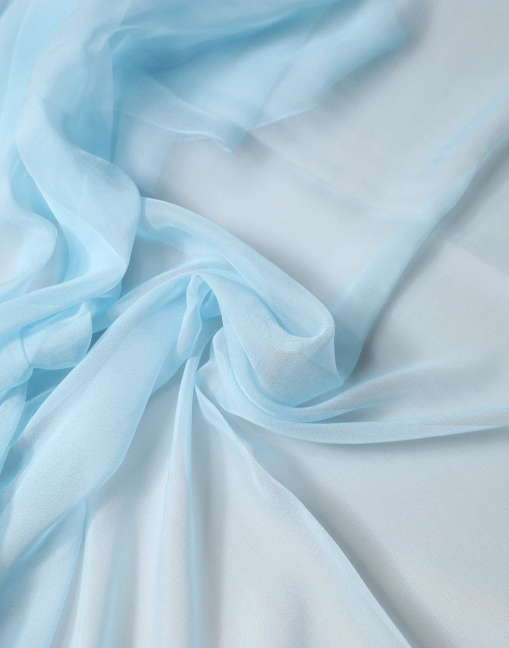 Dolce & Gabbana Light Blue Stole Silk Neck Wrap Shawl Scarf by Dolce & Gabbana