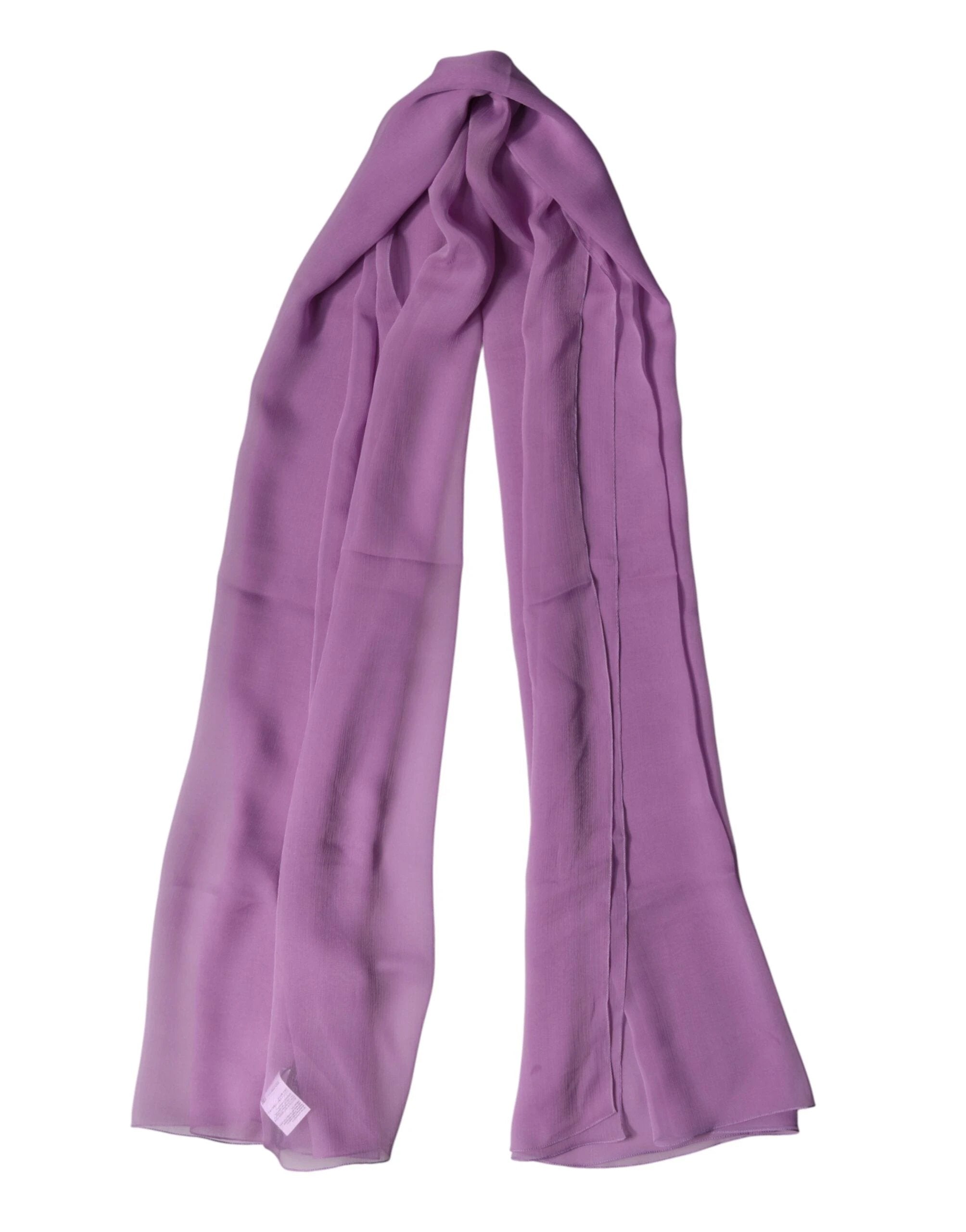 Dolce & Gabbana Purple Stole Silk Neck Wrap Shawl Men Scarf by Dolce & Gabbana