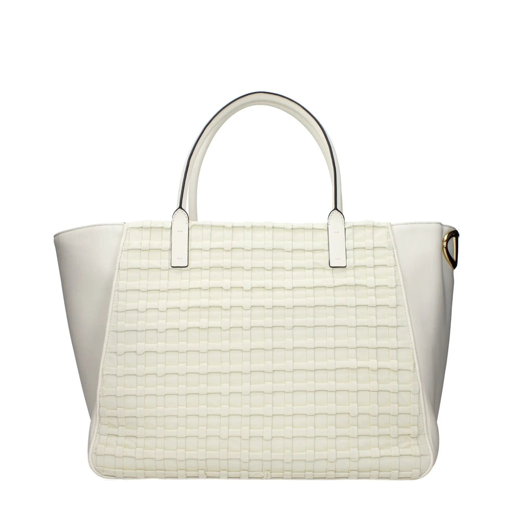 Sac à main en cuir beige Valentino Garavani