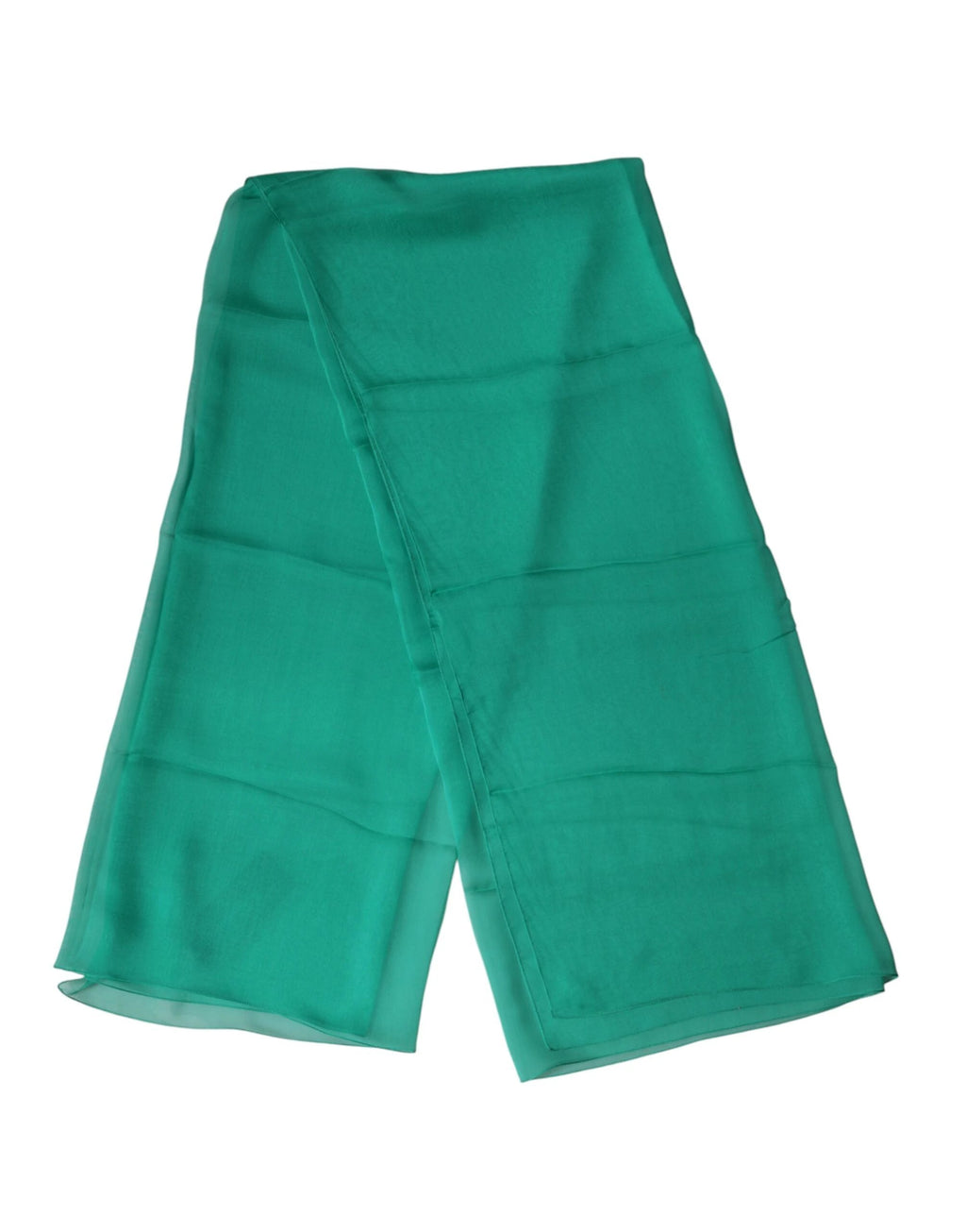 Dolce & Gabbana Green Stole Silk Neck Wrap Shawl Scarf by Dolce & Gabbana