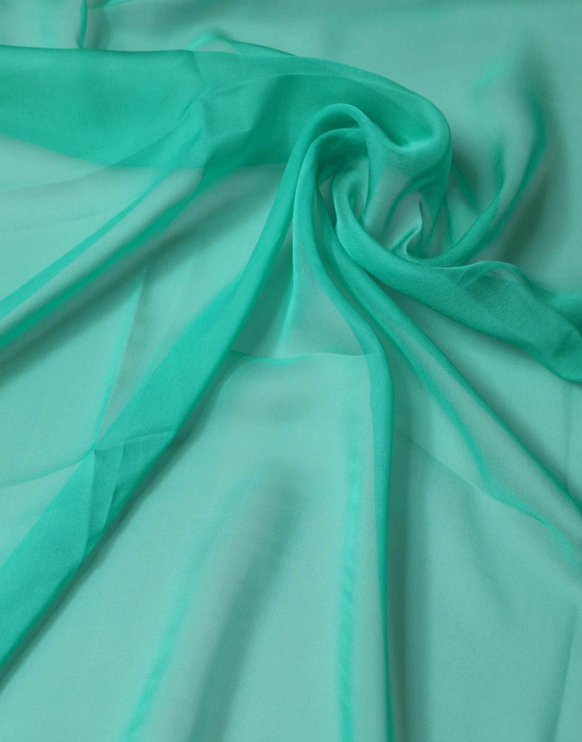Dolce & Gabbana Green Stole Silk Neck Wrap Shawl Scarf by Dolce & Gabbana