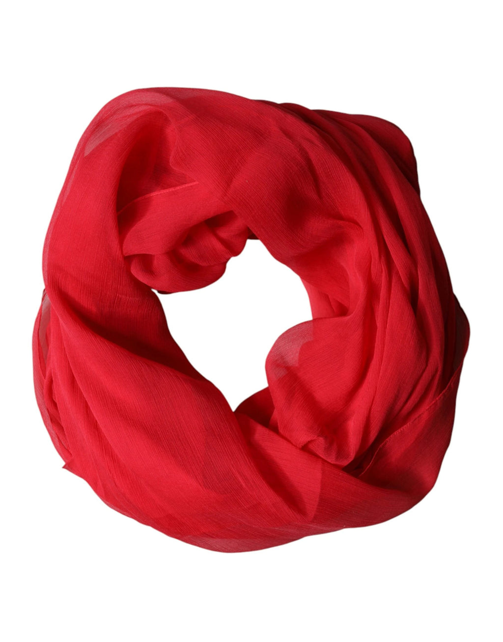 Dolce & Gabbana Red Stole Silk Neck Wrap Shawl Men Scarf by Dolce & Gabbana