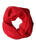 Dolce & Gabbana Red Stole Silk Neck Wrap Shawl Men Scarf by Dolce & Gabbana