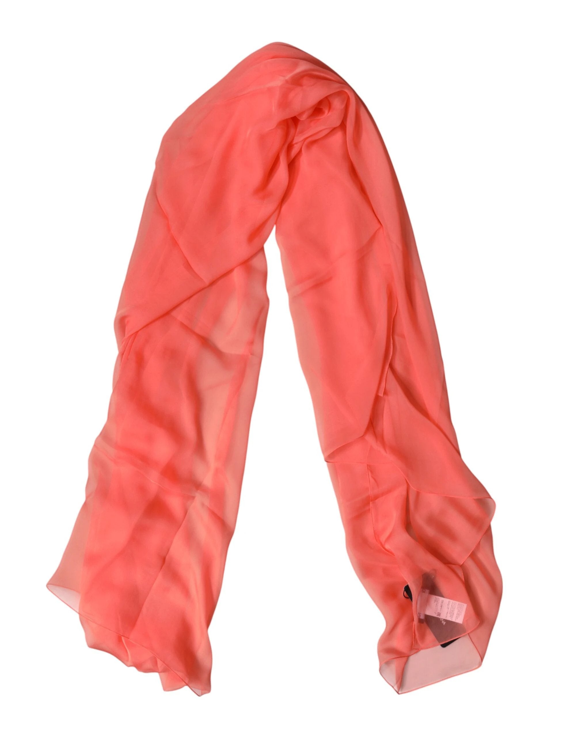Dolce & Gabbana Light Pink Stole Neck Wrap Shawl Scarf by Dolce & Gabbana