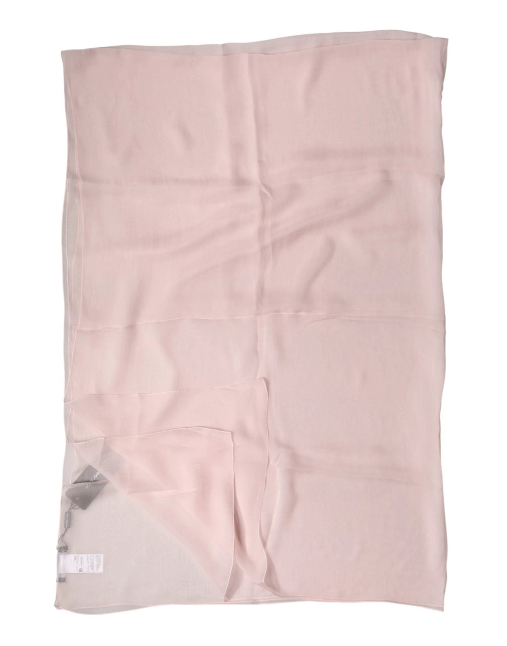 Dolce & Gabbana Light Pink Stole Silk Neck Wrap Shawl Scarf by Dolce & Gabbana