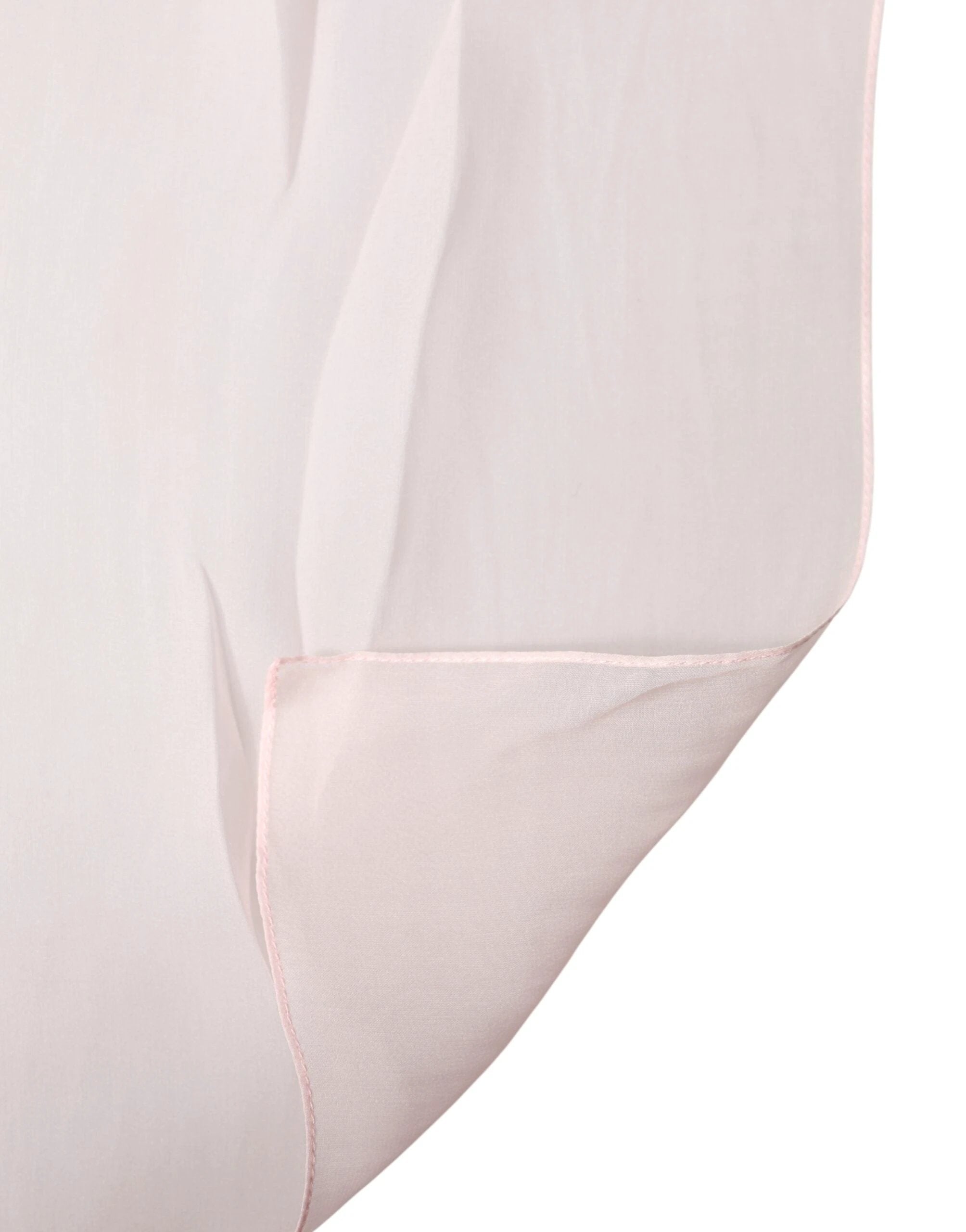 Dolce & Gabbana Light Pink Stole Silk Neck Wrap Shawl Scarf by Dolce & Gabbana
