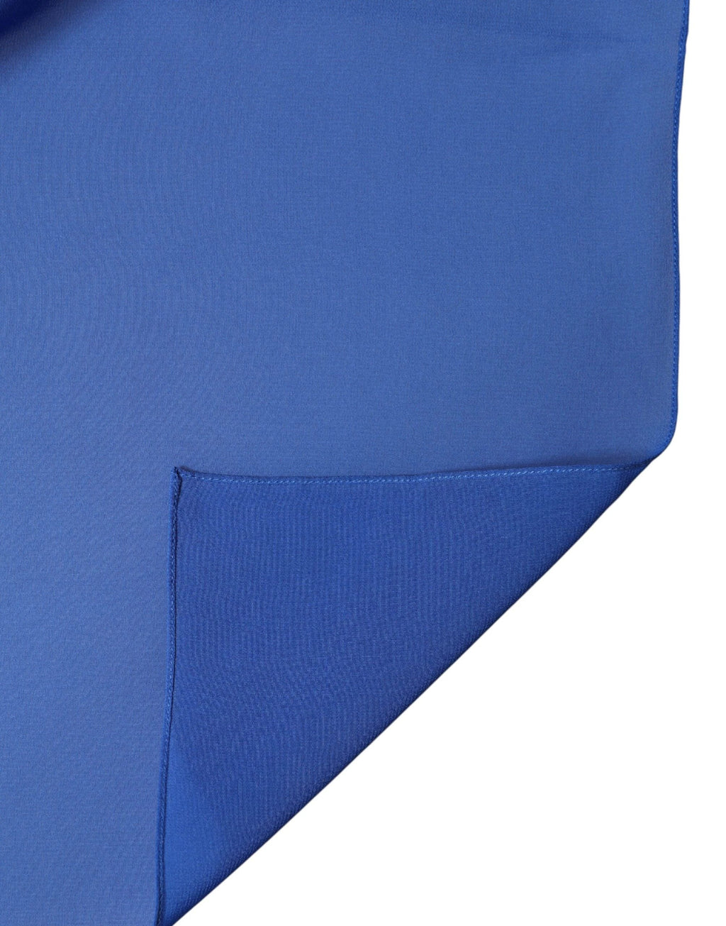 Dolce & Gabbana Blue Silk Stole Neck Wrap Shawl Men Scarf by Dolce & Gabbana